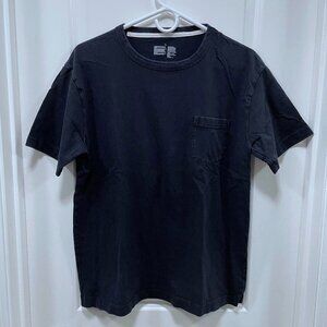 Muji - Cotton T-Shirt in Black, Size L.